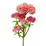 Yapay Çiçek Sedum Succulent Dalı Pembe 33Cm