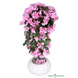 Yapay Çiçek Sitesi Kabak Saksıda Sarkan Sakura Ağacı 55 Cm ycsagac-115