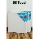Yapay Çiçek Sitesi Standart Tuval 25x25 5li ycstuval-101