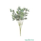 Yapay Çiçek Sitesi Yapay Çiçekli Okaliptüs Demeti 47 cm Pudra Yeşil AE2720-1