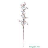 Yapay Çiçek Sitesi Yapay Kokina Dalı 80 cm Rose Gold ycstekdal-126