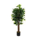 Yapay Çiçekçiniz 120 Cm Benjamin Ağacı Yeşil