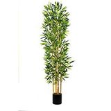 Yapay Çiçekçiniz 5 Gövdeli Yoğun Yapraklı 150 Cm Yapay Bambu Ağacı