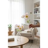 YAPAY ÇİÇEKÇİNİZ 60 cm 4 Dallı Tüylü Dokulu Yapay Gelincik Çiçeği