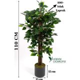 Yapay Çiçekçiniz Yapay Benjamin Ağacı 110 Cm