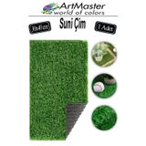 Yapay Çim 30X40 Cm 1 Adet A3 Boyutunda Dekoratif Maket Çim Yapay Çim Halı Teraryum Suni Çim