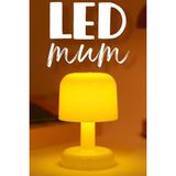 Yapay LED Mum, Iskandinav Tasarım, Pil Dahil, Dekoratif, Krem Renk, PT427 - Amber - Seçenek 1