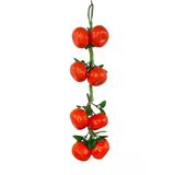 Yapay Mandalina Salkımı Süs 8 Mandalinalı Dekoratif Yapay Meyve Sebze