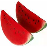 Yapay Meyve Karpuz Dilimi 15*7Cm Köpük Malzeme 1 Dilim Vitrin