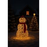 Yapay Noel Dekoru 63 cm Kardan Adam Ledli Yılbaşı Süsü Yılbaşı Hediyeleri Led