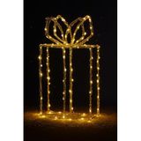 Yapay Noel Dekoru Hediye Paketi Ledli Yılbaşı Süsü Yılbaşı Hediyeleri Led