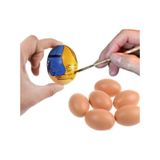 Yapay Yumurta Dekoratif Sahte Yumurta 8Adet 4Beyaz 4Kahverengi