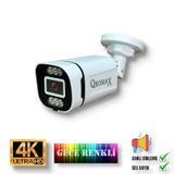 Yapay Zeka Özellikli Gece Renkli Sesli Ip Güvenlik Kamerası 4386w