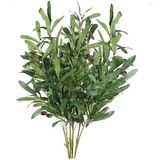 Yapay Zeytin Dalı 4 Adet Uzun Dallı 90cm 6 Meyveli