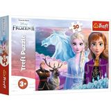 Yapboz, Kız Kardeşlerin Cesareti, Disney Karlar Ülkesi 2, 30 Parça, 3 Yaşından Büyük Çocuklar Için