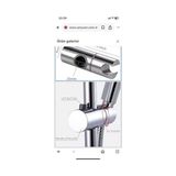 Yapı Duşu TUTACAĞI,25MM Abs Krom El Duşu Braketi,standart Yuvarlak Duş Yükseltici Ray Için Evrensel Ayarlanabilir Duş Rayı Başlığı Kaydırıcı Kelepçe Tutucu Braketi