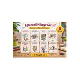 Yapı Kredi Yayınları 2. Sınıf Hikaye kitabı Neşeli Arkadaşlar - Bez Çanta ve Şeffaf Ayraç Hediyeli