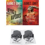 Yapı Kredi Yayınları Ahmet Ümit Beyoğlu Rapsodisi ve Kayıp Tanrılar Ülkesi Ciltsiz Kitap + Hediyeli Not Defteri