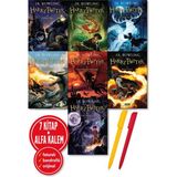 Yapı Kredi Yayınları Alfa Kalem+Harry Potter Ateş Kadehi+Zümrüdüanka Yoldaşlığı+Melez Prens J. K. Rowling 7 Kitap