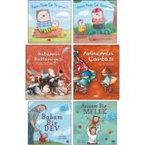 Yapı Kredi Yayınları - Annem Bir Melek + Babam Bir Dev / Carl Norac + Annemi Neden Çok Seviyorum? + Babamı Neden Çok Seviyorum? + Annemin Çantası + Babamın Battaniyesi / Sara Şahinkanat - 6 Kitap Set