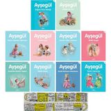 Yapı Kredi Yayınları Ayşegül Serisi 10 Kitap Set + Özel Cetvel