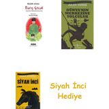 Yapı Kredi Yayınları Barış Çocuk - Atatürk’le Kurtuluş Savaşı’nda + Dünyanın Merkezine Yolculuk + Siyah Inci Hediye - Hayır
