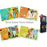Yapı Kredi Yayınları Çalışkan Hayvanlar Ciltli Sesli Kitap Seti & Brick Game Tetris Hediyeli