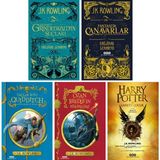Yapı Kredi Yayınları Harry Potter Evreni 5 Kitap Set/fantastik Canavarlar-çağlar Boyu Quidditch-ozan Beedle-lanetli Çocuk