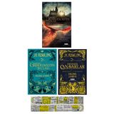 Yapı Kredi Yayınları Harry Potter Fantastik Canavarlar Orijinal Senaryo 3 kitap Set + Özel Cetvel