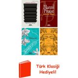 Yapı Kredi Yayınları Marcel Proust 4 Kitap Seti + Türk Klasiği Hediye - Hayır