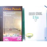 Yapı Kredi Yayınları Masumiyet Müzesi -Orhan Pamuk ve El Kızı-Orhan Kemal (Aşk-Toplum- Aile Ilişkileri Roman Set) - 1