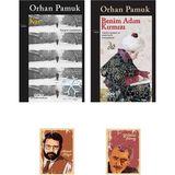 Yapı Kredi Yayınları Orhan Pamuk Kitapları - Benim Adım Kırmızı Romanı - Kar - Not Defterli Özel Seti Orhan Pamuk
