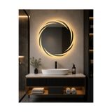 Yapı Muğla Nova 60x60 Dokunmatik LED Ayna | Beyaz & Sarı Işık Seçenekli