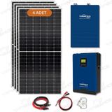 Yapı Solar 5 Kw Lityum Hazır Solar Enerji Paketi Pb - Beyaz