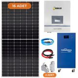 Yapı Solar YapıSolar Eco 11 Kw İnverterli 15 Kw Lityum Depolamalı Solar Enerji Paketi