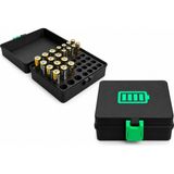 Yapı3D Aa & Aaa Pil Saklama Kutusu | Düzenleyici Pil Organizer Kutusu | Taşınabilir Pil Taşıma ve Saklama - Midium (Orta Boy) - Çok Renkli - 1 Adet