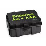 Yapı3d Aa Aaa Pil Saklama Kutusu Pil Organizer Düzenleyici Muhafaza Ve Taşıma Kabı Bölmeli Pil Kutusu