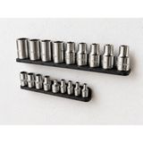 Yapı3D E5–E16 & E10–E24 Lokma Düzenleyici Duvar Askısı 🔩 Torx Lokma Organizeri 🏠 Atölye ve Garaj Düzenleme Aparatı - Midium (Orta Boy) - Çok Renkli - 1 Adet