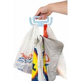 Yapı3D 🛒 Ergonomik Poşet Taşıma Aparatı – Sert Plastik Market Taşıyıcı – Ağır Yük Taşıma Kolaylaştırıcı - Renk - Çok Renkli