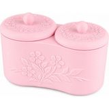 Yapı3D Makyaj & Takı Düzenleyici Saklama Kutusu 🌸💍 Dekoratif Kapaklı Organizer 💄✨ Ev, Banyo, Makyaj - Çok Renkli