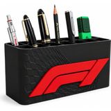 Yapı3D Masaüstü Organizer Kalemlik Dekoratif Kutu Düzenleyici Sert Plastik Çok Amaçlı Saklama Kutusu 🏎️✨ - Siyah - Beyaz - Renk