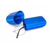 Yapı3d Mavi Gözlük Kutusu Sert Plastik Gözlük Kılıfı Taşıma Saklama Kabı Koruyucu Organizer