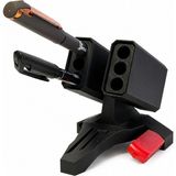 Yapı3D Modern Masaüstü Kalem Tutucu Organizer – Çoklu Kalem Standı Düzenleyici – Minimal Tasarım Ofis & Çalışma Masası Aksesuarı - Siyah - Beyaz - Orta Boy - Kalemlik