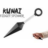 Yapı3D Ninja Tasarımlı Fidget Spinner – Stres Azaltıcı Döner Oyuncak – Masaüstü Oyuncak – Renk Seçenekli - Beyaz