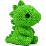 Yapı3D 🦖💚🧶 Örgü Dokulu Dekoratif Dinozor Figürü Modern Masa Süsü Ev Ofis Dekoru Raf Kitaplık Dekorasyonu - Renk - Renkli