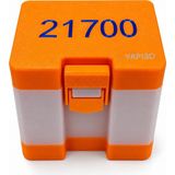 Yapı3D YAPI3D 21700 Pil Saklama Kutusu 6'lı Kapasiteli 21700 Pil Organizer Düzenleyici Muhafaza ve Taşıma Kutusu - Midium (Orta Boy) - Çok Renkli - 1 Adet