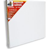 Yapımı Premium Keten Tuval Xl Doku Jüt Sanatçı Kalite (60X60CM)