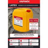 Yapımix Yapımıx Latex Harç Katkısı - Çimento Esaslı Sıva, Şap, Tamir Harcı, Beton ve Seramik Yapıştırıcı Harçların Aderansını, Elastikiyetini ve Işlenebilirliğini Geliştiren Herç Katkısı. - 5 kg