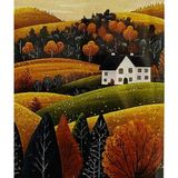Yapışan Boncuk Mozaik Tablo 30 * 40 cm XQH91370