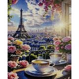 Yapışan Boncuk Mozaik Tablo 40 * 50 cm XQC86486